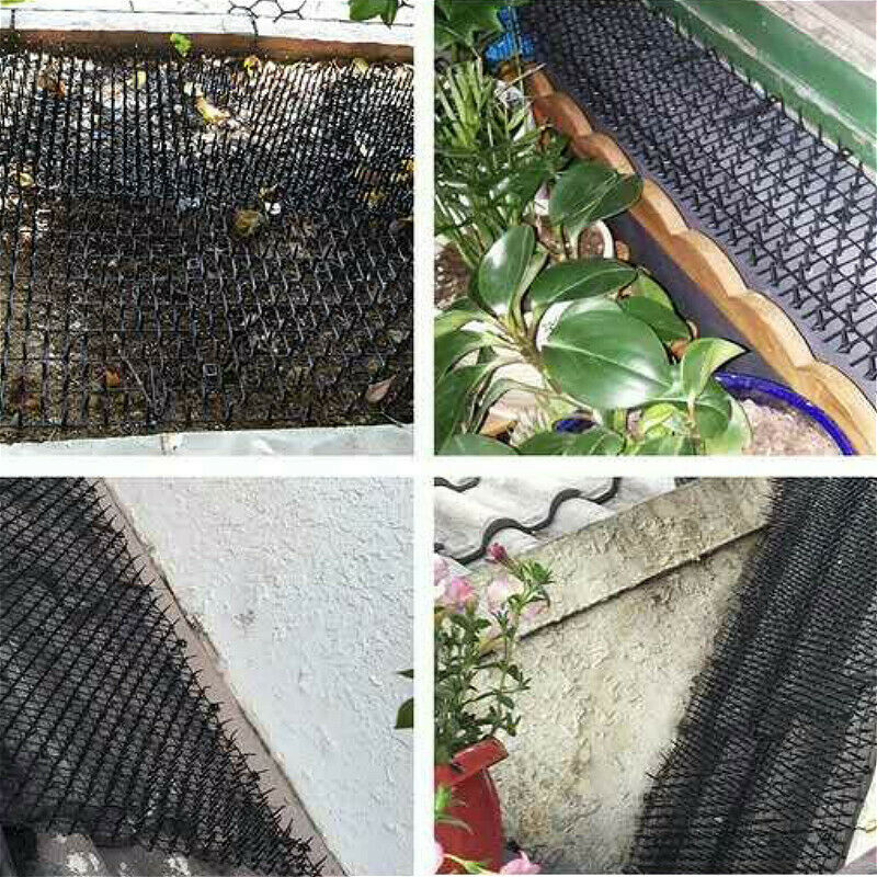 3 Cat Scat Mat Spike Pest Deterrent Wall Protect Repellent Animal Scarer 49x13cm