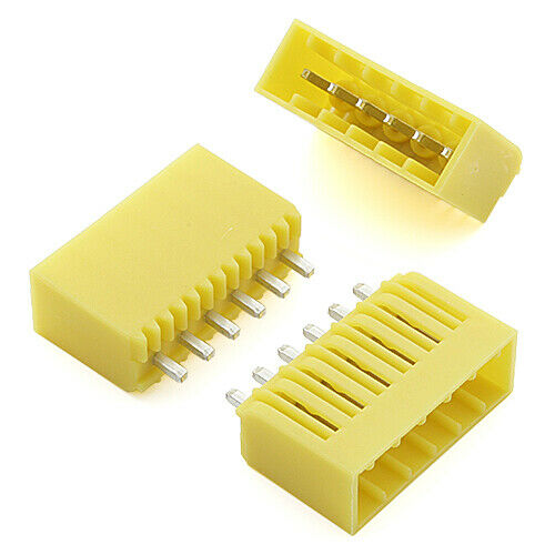 [100pcs] 342706 Connector 6 Pins Vertic SIL6