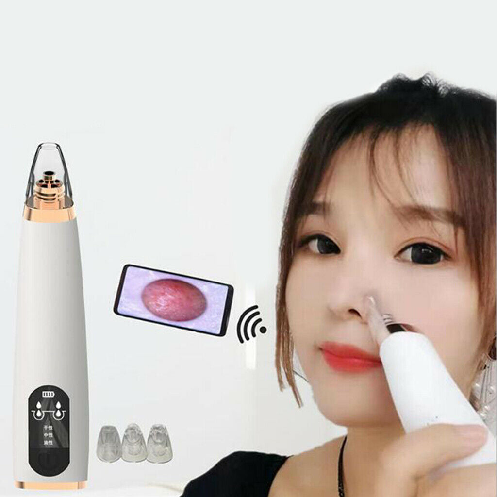 Phone-connection Waterproof Handheld Blackhead Suction Remover Pimple Extractor