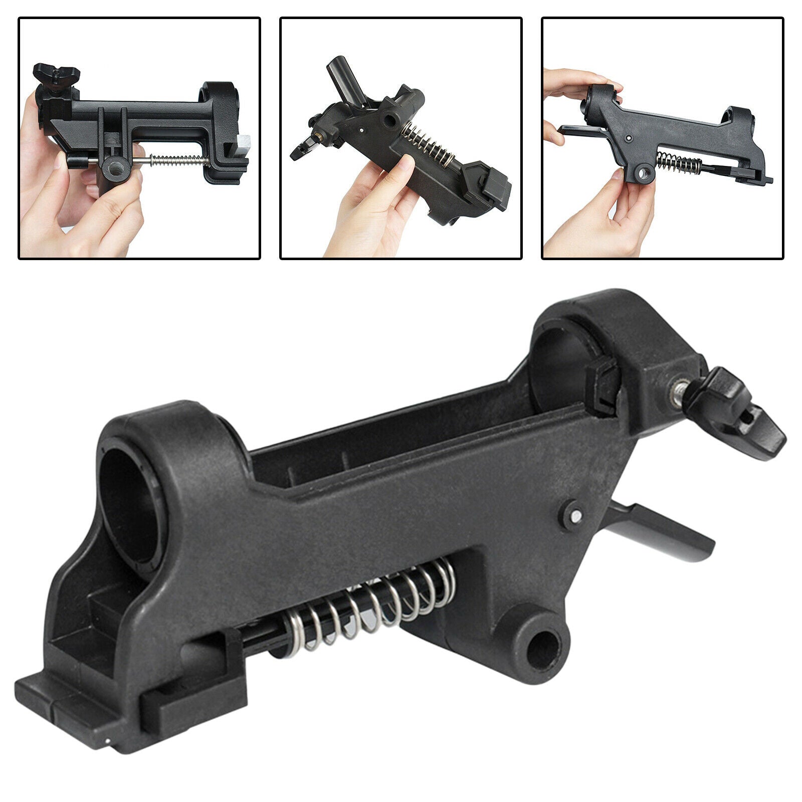 Electric Propeller Holder Bracket Hinge Inflatable Boat Dinghy Plastic Clamp