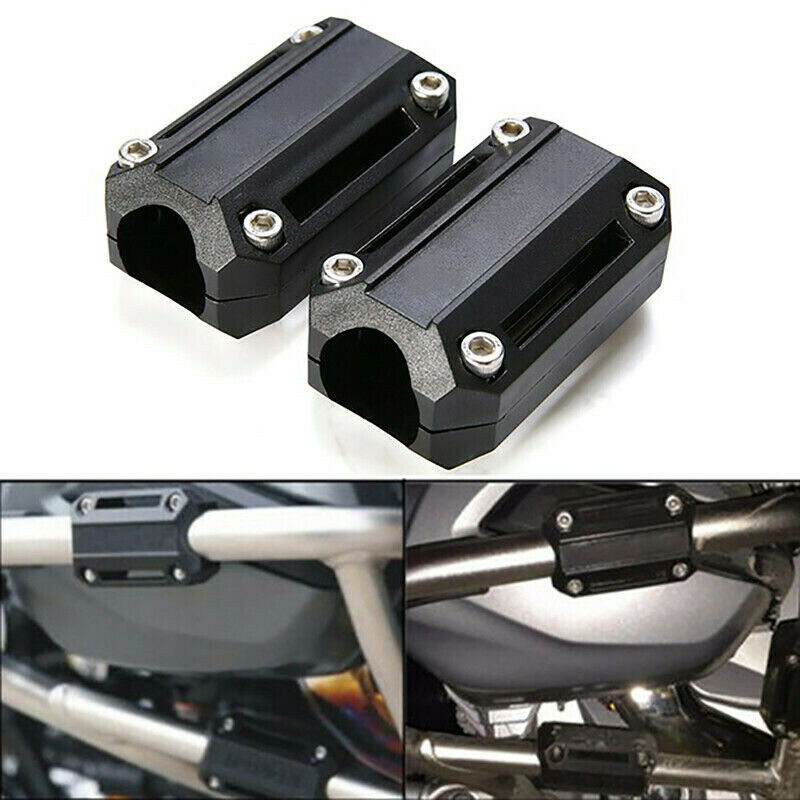25mm Engine Crash Bars Protection Screws Guard Bumper Block Universal Motorcycle