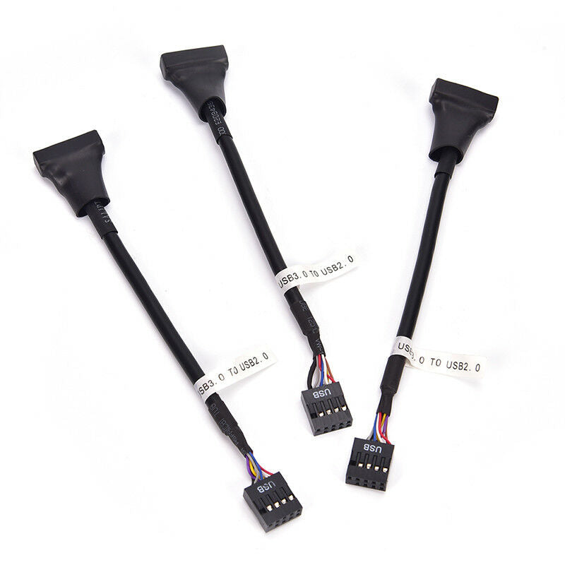 5pcs USB 3.0 20 Pin Male Header to USB 2.0 female Adaptor for motherboardcablDD