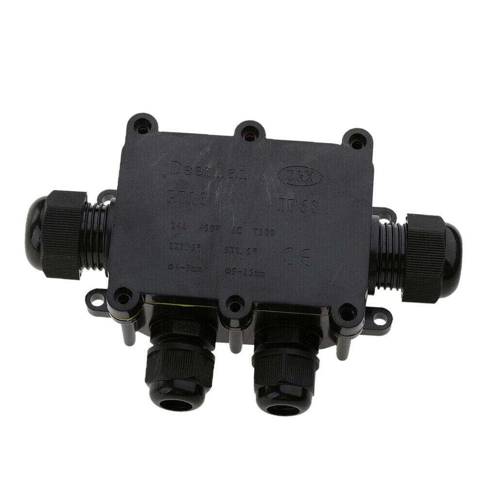 4 & 6 Way Outdoor Waterproof IP68 Underground Cable Connectors Junction Box