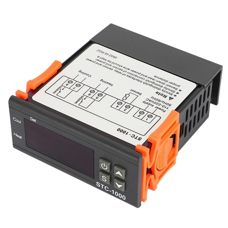 Digital STC-1000 All-Purpose Temperature Controller Thermostat With Sensor Q2RR1