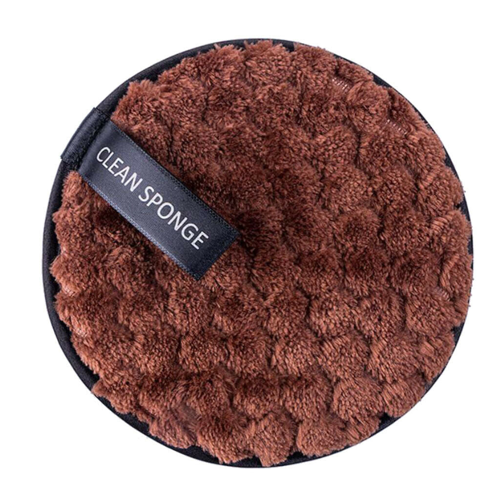 Reusable Round Microfiber Cotton Pads Makeup Remover Puff Face Cleansing