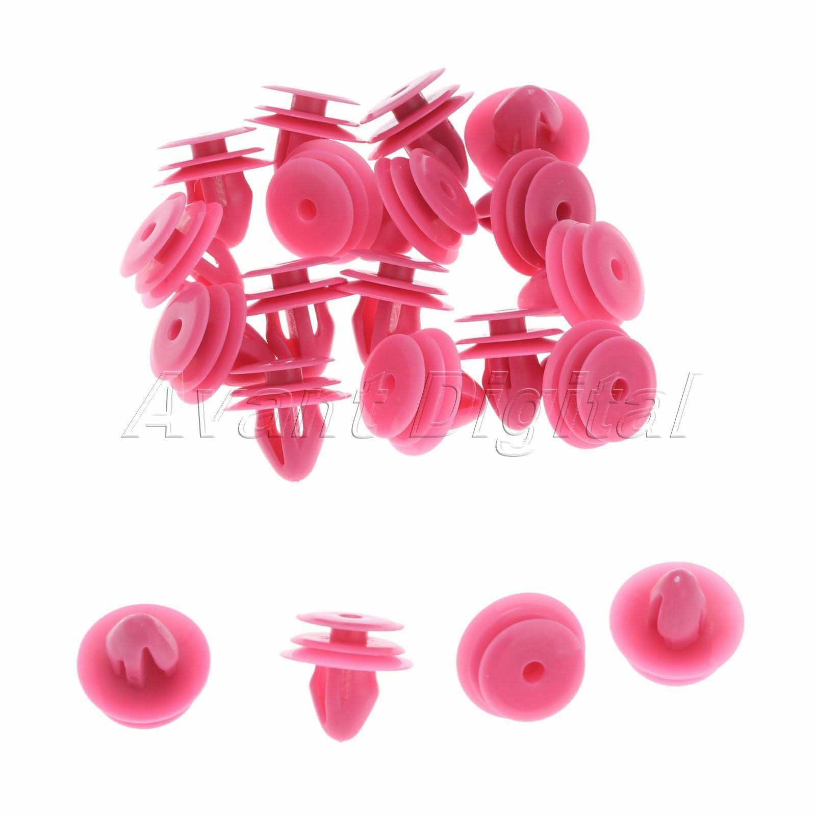 20 x Nylon Trim Panel Clips Fit for Hyundai Azera Elantra Genesis Santa 2003-On