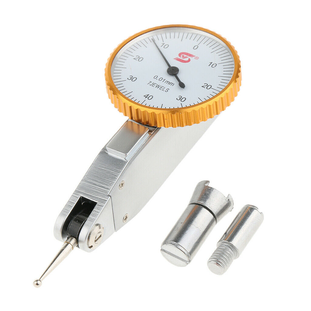 0-0.8mm Lever Dial Test Indicator Meter 0.8mm Gauge Measuring