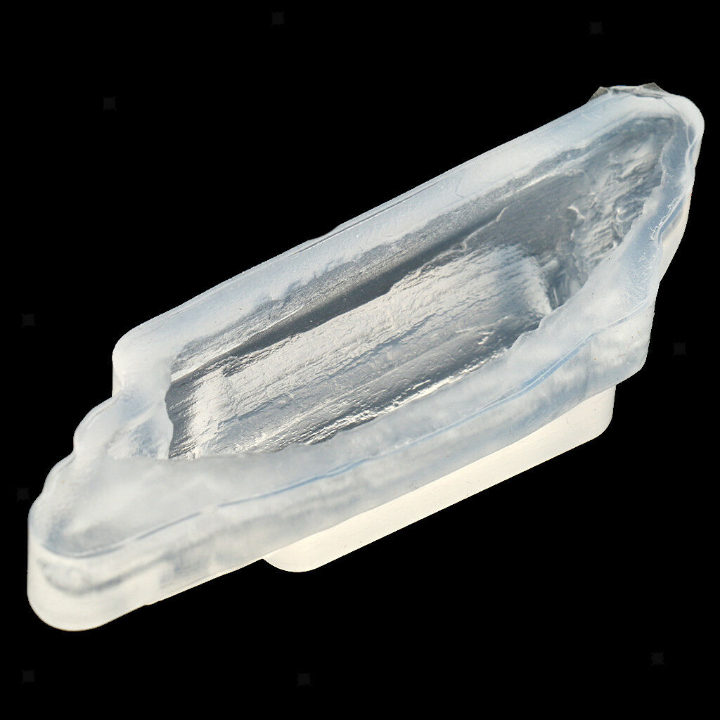 Natural Wood Silicone Pendant Jewelry Making Mould DIY Crystal Ornament #2