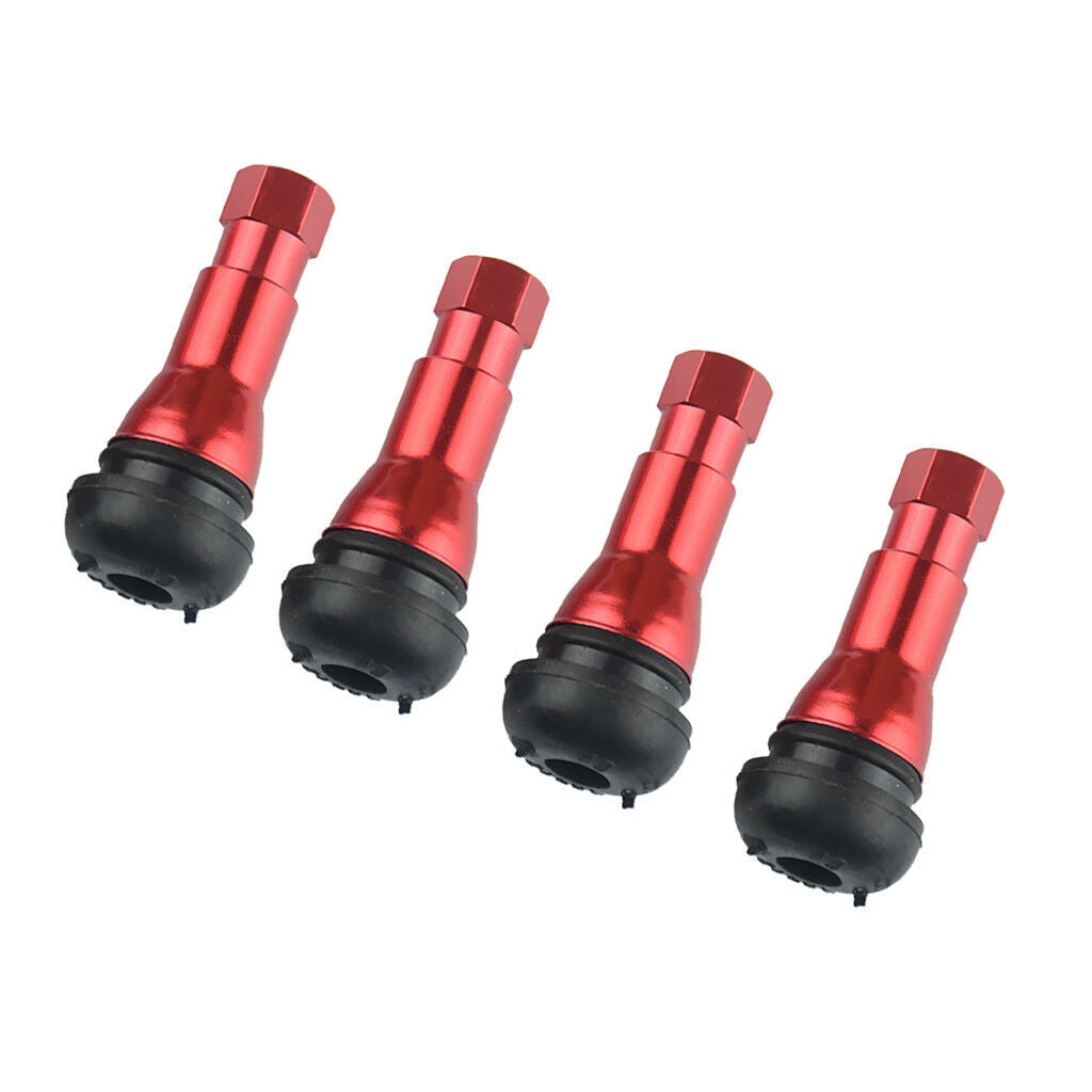 8 Pieces TR413 Car Trailer Truck Tire Valve Stems Set Wheel Accessories