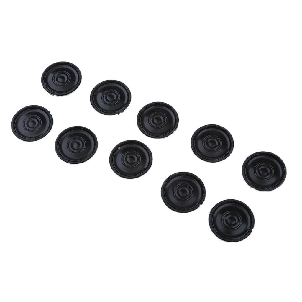 10 Pieces 1 Watt 8Ohm 28mm Dia Mini Metal Inside Music Player Stereo