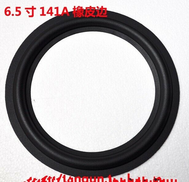 2 x 6.5" inch Speaker rubber edge Home Audio repair parts Speaker Surround