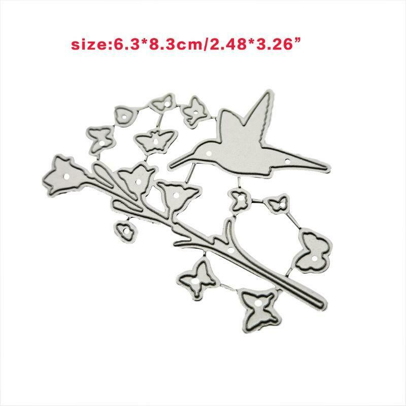 Bird Metal Cutting Dies Stencil DIY Scrapbooking Album Paper Card Template Mold