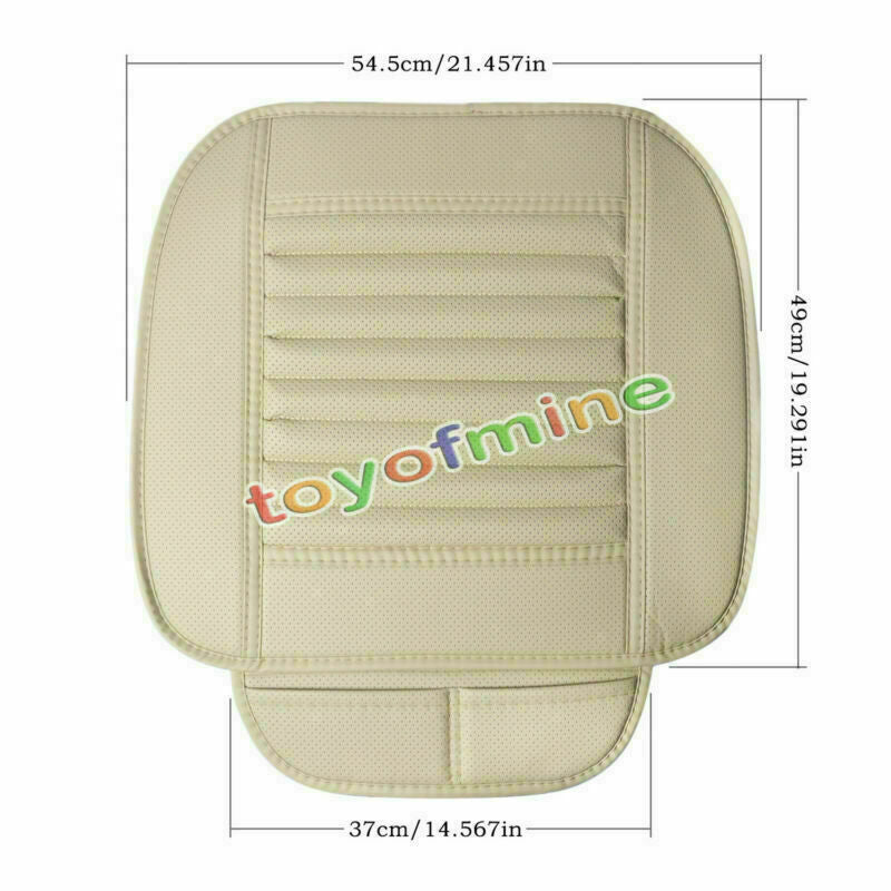 Universal Seatpad PU leather Car seat covers for Auto Car Office chairs Black