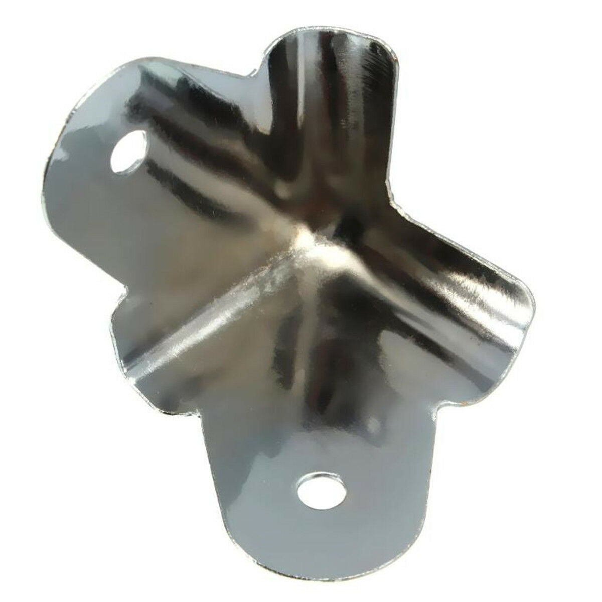 4PCS Metal 2 Holes Guitar Amp Speaker Box Cabinet Case Corner Protector 40mm