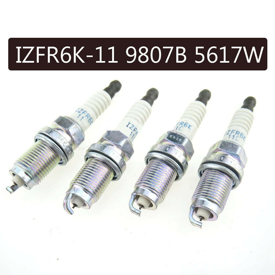 4PCS NGK Lridium Spark Plugs IZFR6K11 6994 IZFR6K-11 Spark Plug For Accord CR-V