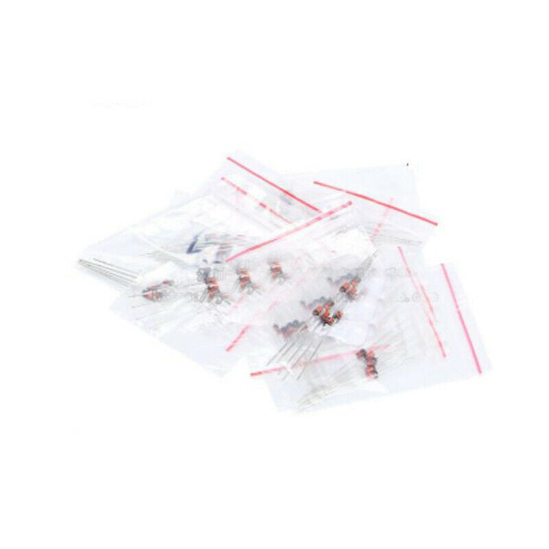 60pcs 1W Watt Zener Diode Regulator 3V 3.3V 3.6V 3.9V 4.3V to 9.1V 12 Values Kit