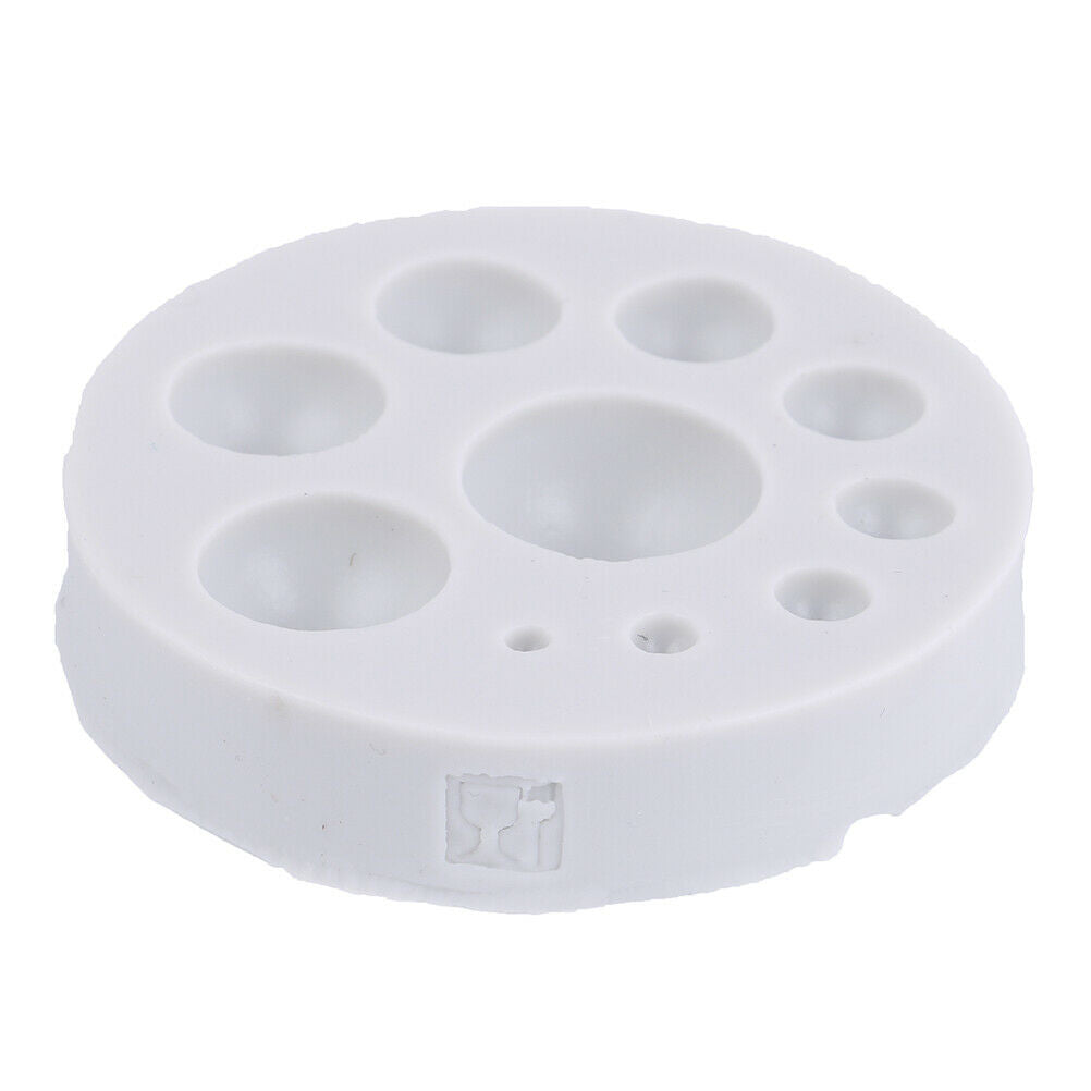 Round cake mold soap mold silicone baking mould for candy chocolate ice l.l8