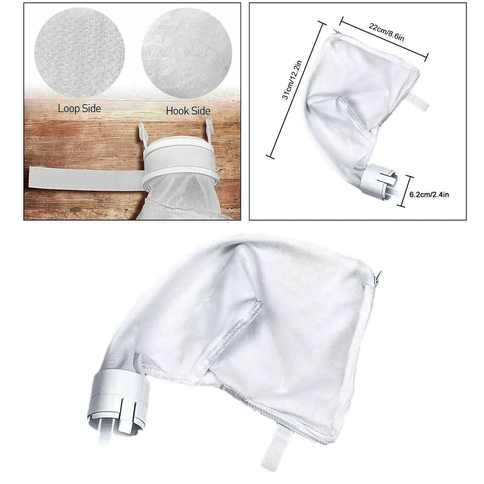 All Purpose Pool Spa Vacuum Cleaner Filter Leaf Bags for Polaris 360 380