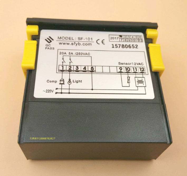 New SHANGFANG Digital Temperature Controller For Fridge SF-101(20A) -45Â°C~45Â°C