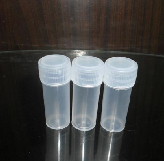 1.57 x 0.59in Plastic Small Bottle Vial Storage Container Sample collect 25pcs