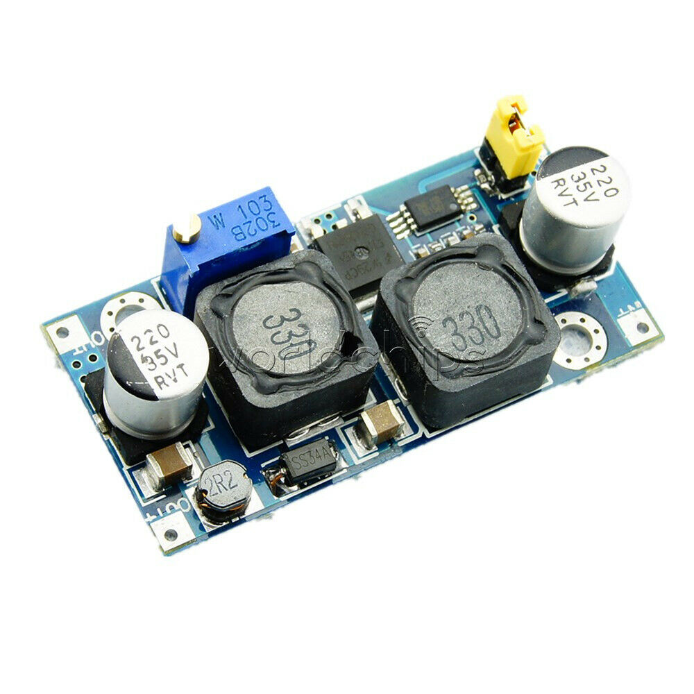 DC 25W 3-15V to 0.5-30V Boost Buck Converter Auto Solar Charge Voltage Regulator