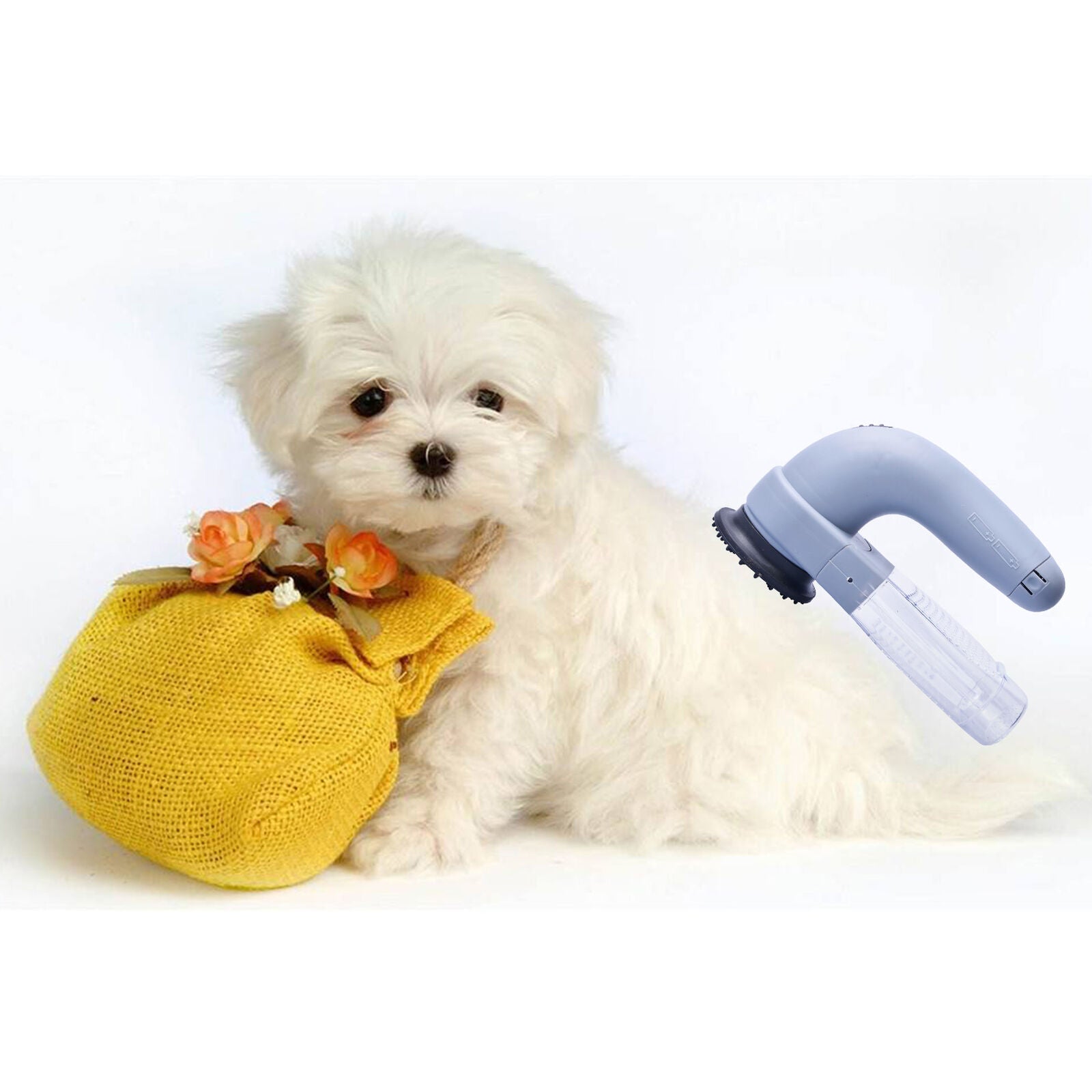 Cat Dog Pet Hair Remover Shedding Grooming Brush Comb Vacuum Cleaner Trimmer