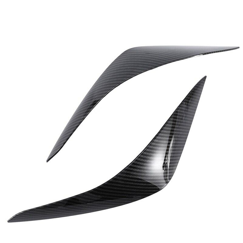 Car Headlights Eyelids Eyebrow Abs Trim Stickers Cover for Polo- Plus 2019 202N8