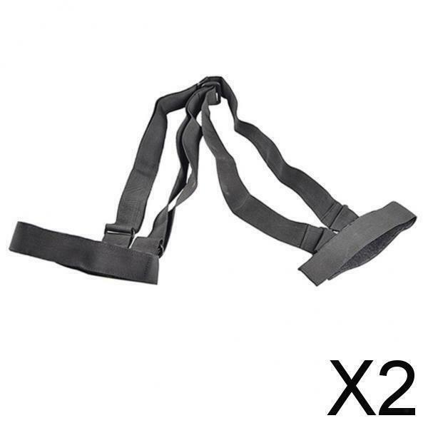 2X Skateboard Shoulder Carrier Longboard Backpack Strap Snowboard Adjustable