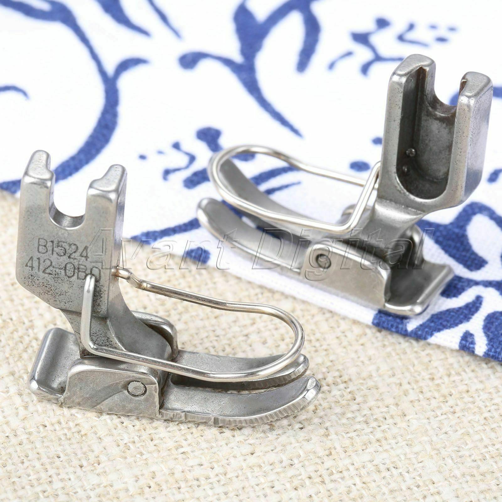 Stainless Steel Presser Foot with Finger Guard Fit for Industrial Sewing Machine