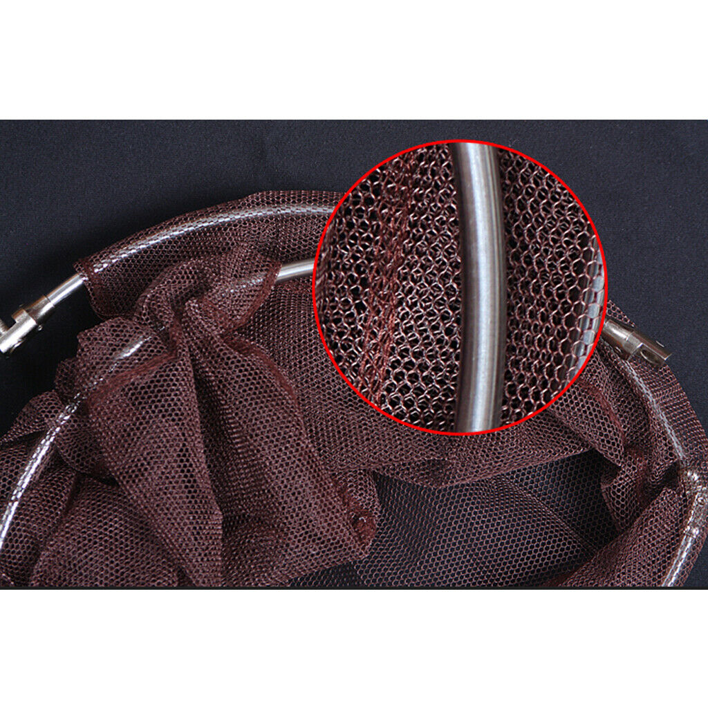 Stainless Steel Folding Fishing Landing Net Head Tackle Tool for Fly Fishing