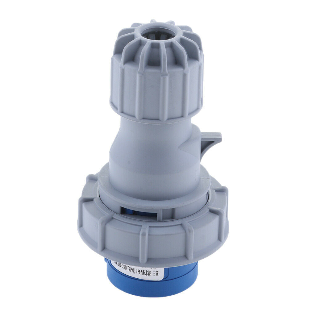 16A Industrial Male Electrical Plug 3Pin Socket 220-250V IP67