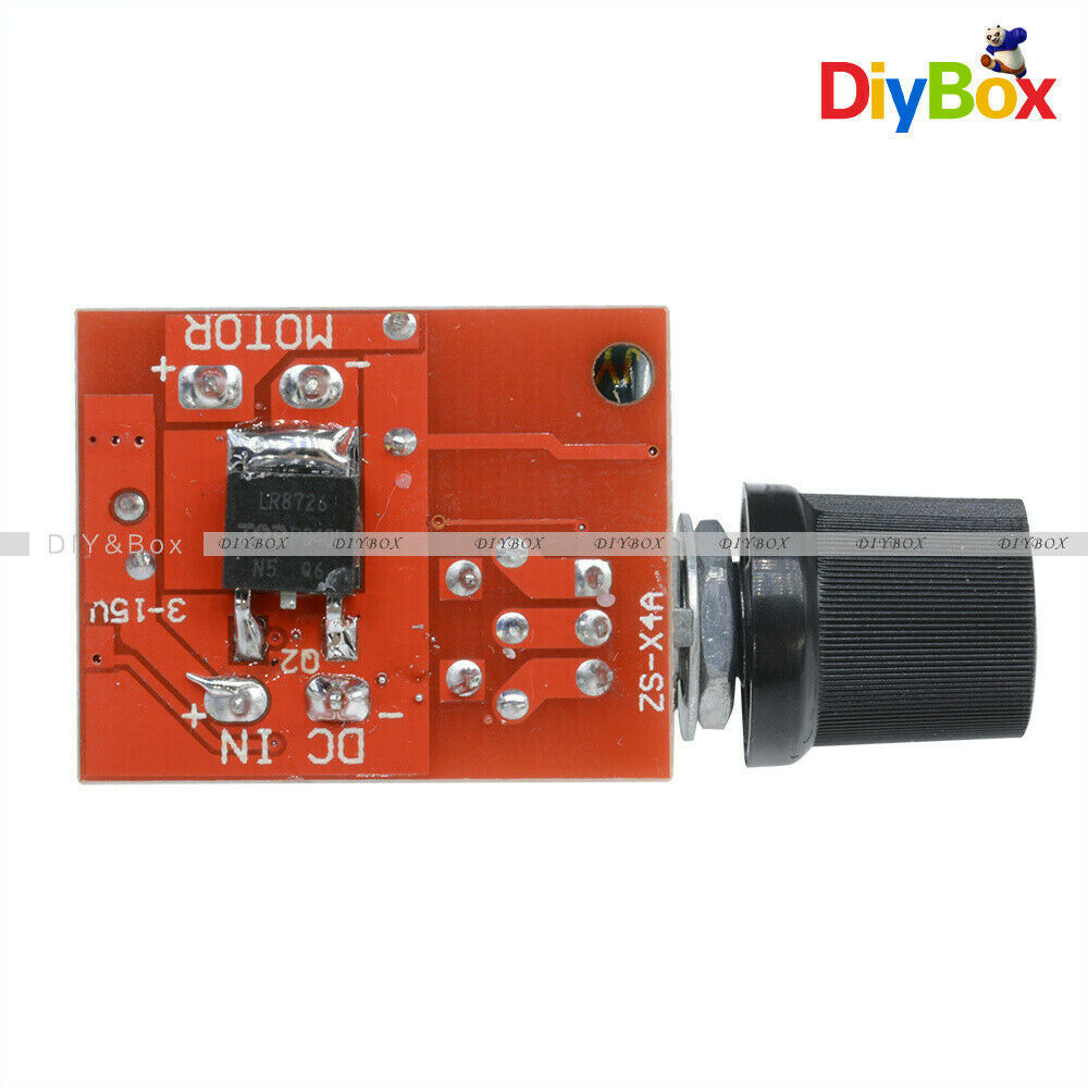 Mini DC 5A Motor PWM Speed Controller 3V-35V Speed Control Switch LED Dimmer D