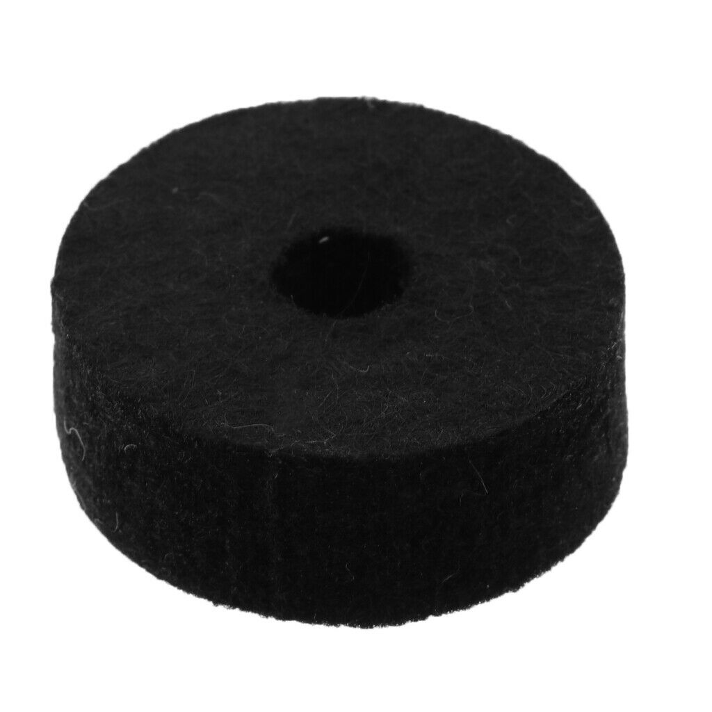 10pcs/pack Cymbal Felt Hi-Hat Washer Cushions with 12inch Tom Drum Head Skin