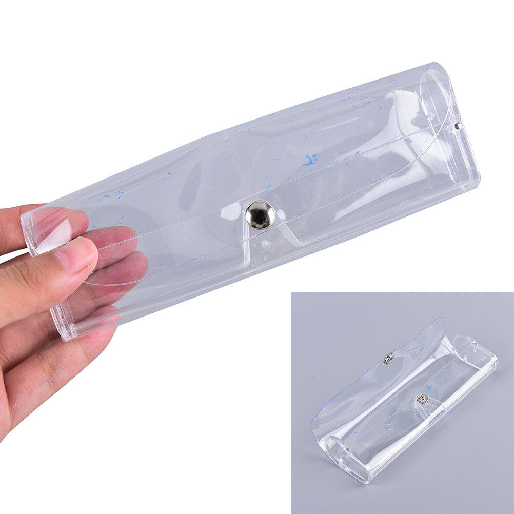 US“Clear Sunglasses Case Storage Box Spectacle Protection Portable Glasses CDEAU