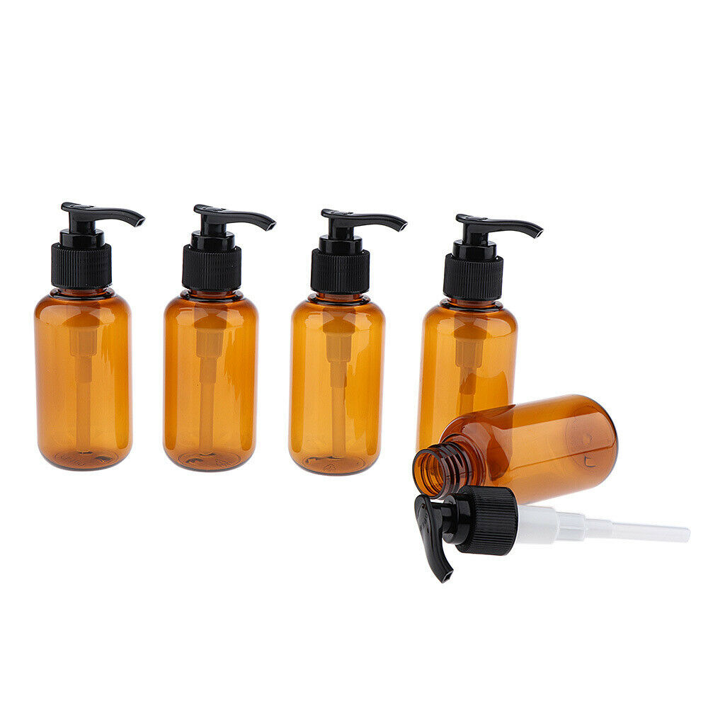 10pcs Empty Shampoo Lotions Refillable Container Body Wash Bottles 100/200ml