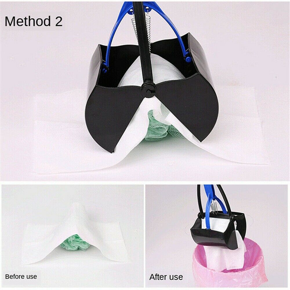 Poop Scoop Grabber Picker Poo Dog Waste Easy Pickup Pooper Scooper Pet Walk USA
