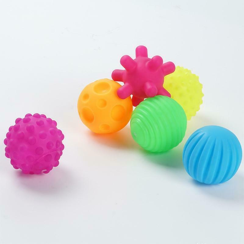 Textured Multi-ball Suit, Tactile Sensory Ball, Baby Grip Ball, Sensory Ball