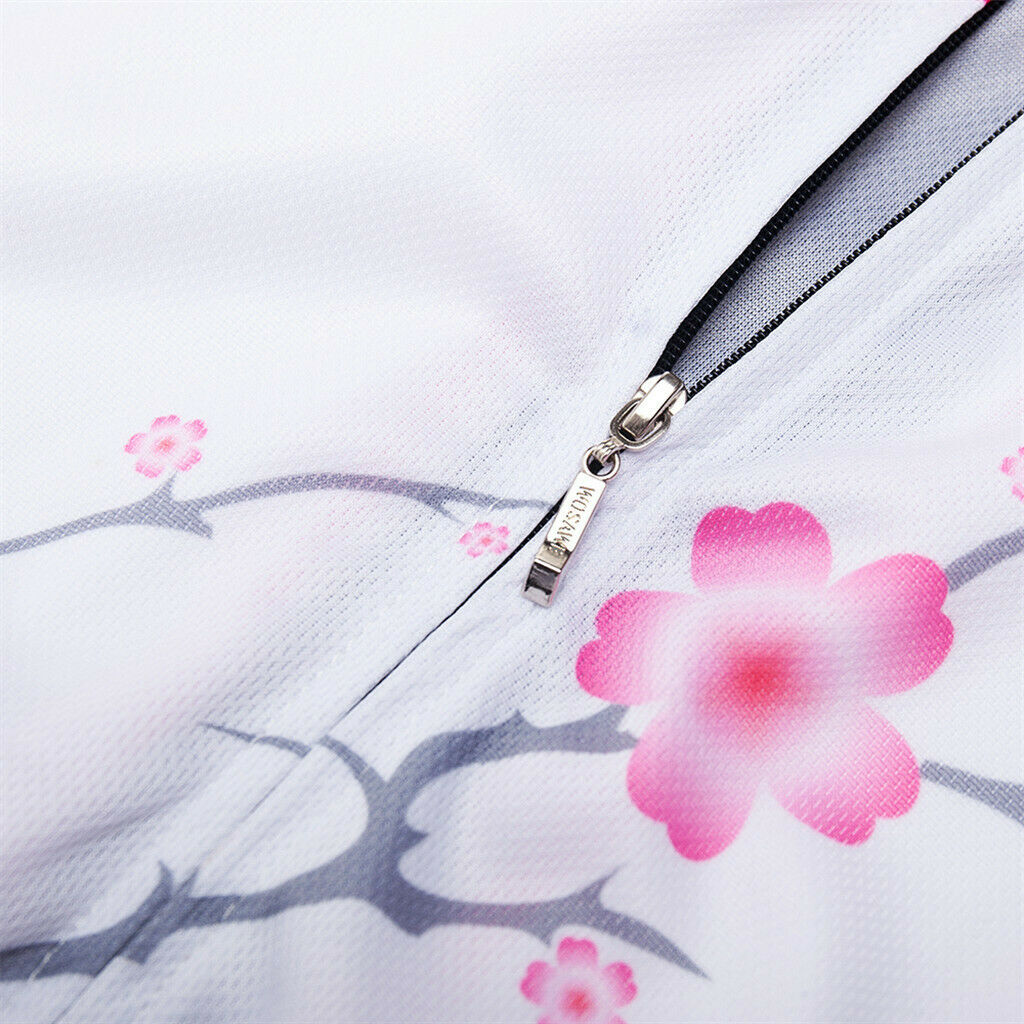 Sleeveless Reflective Cycling Vest Quick Dry Breathable Tops Rose Red S