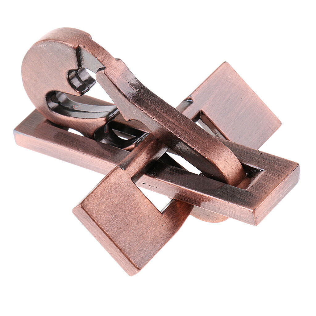 Key Lock Puzzle Classic Rings Keys Puzzles Toys Adults Intelligence Toys