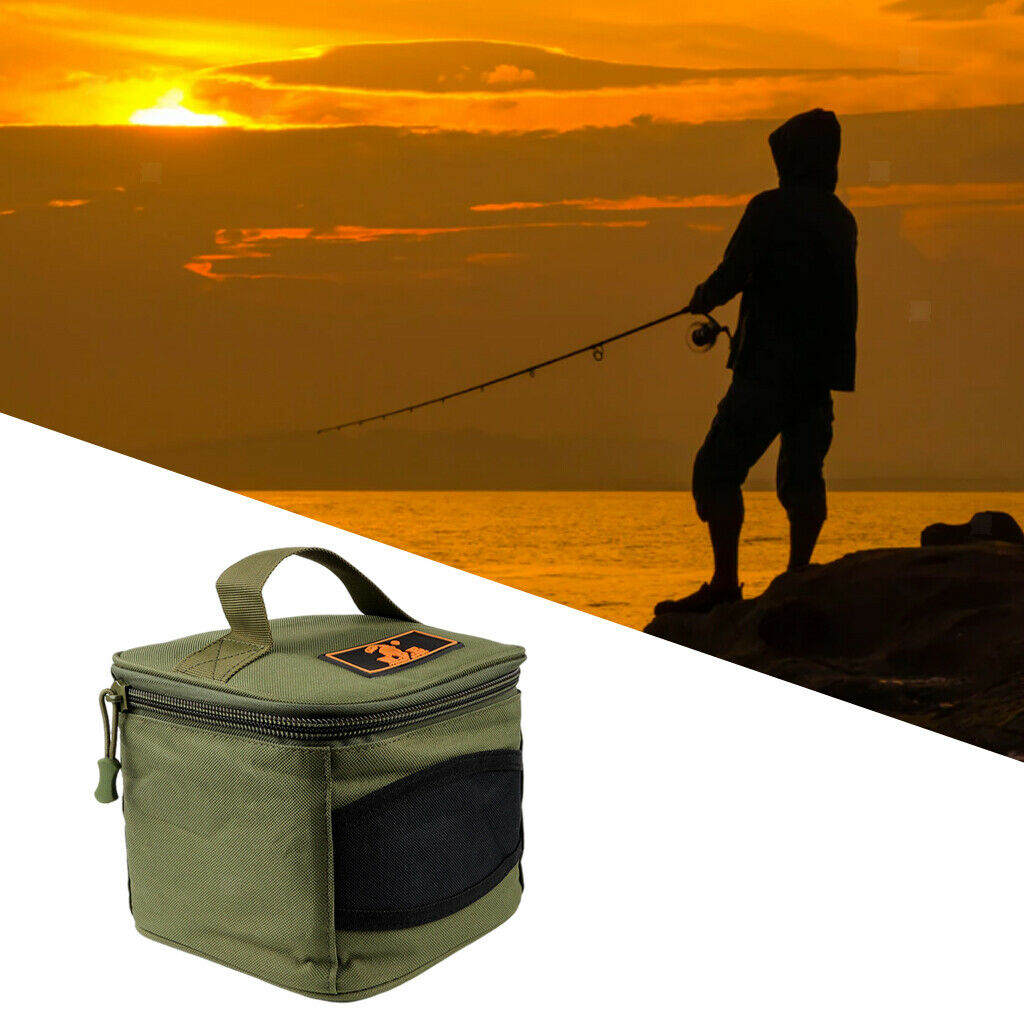 Carp Fishing Reel Storage Bag Waterproof Fishing Hook Tackle Bag Container