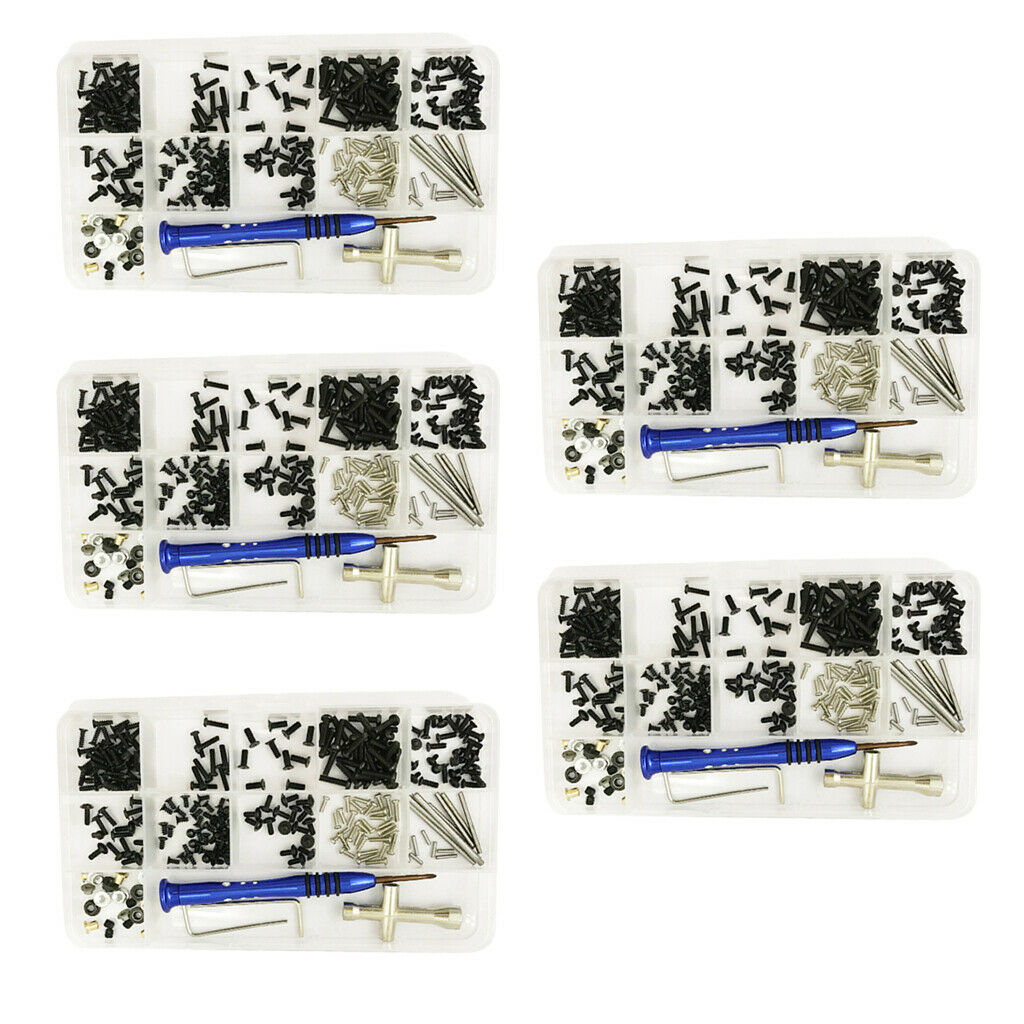 5 Sets Screws Bolt Repair Tool Box for Wltoys 1/14 144001 Replacement Parts