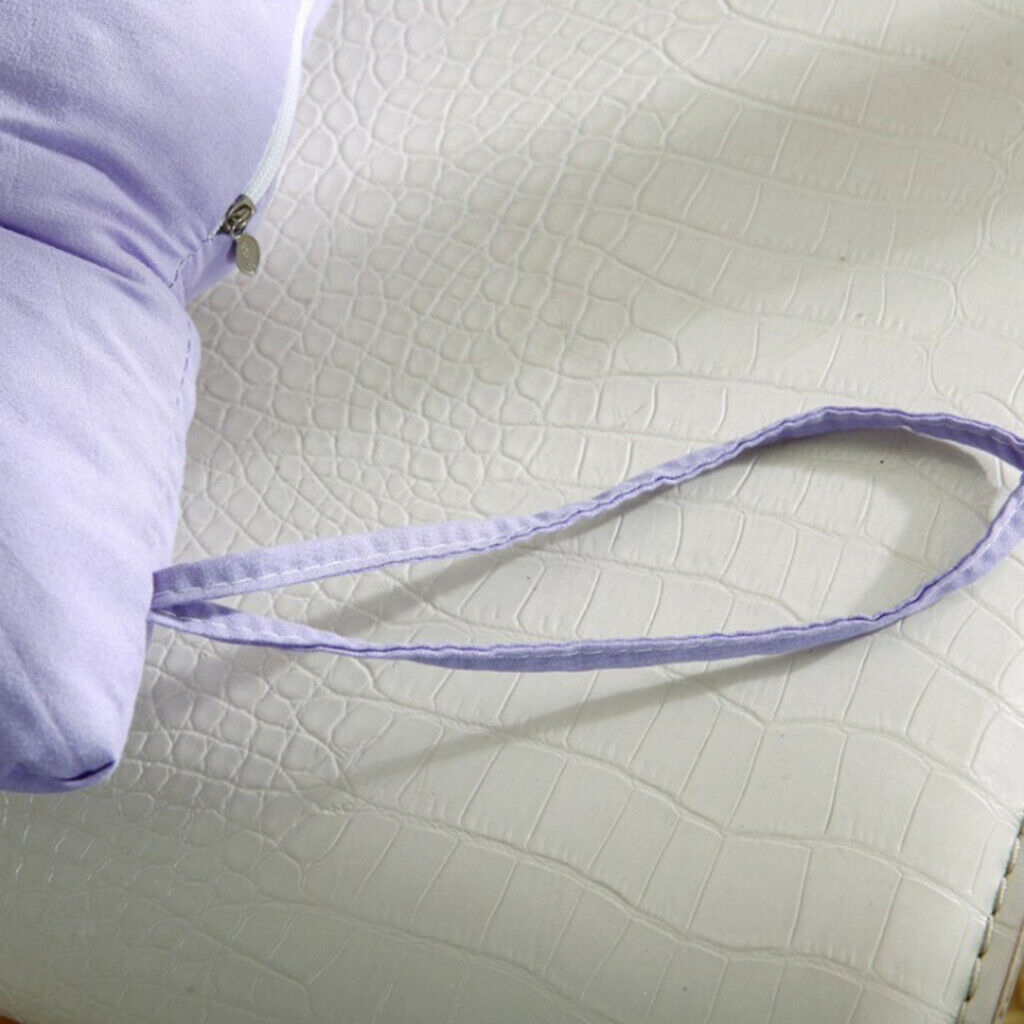 Square Chair Cushion Cushion Pillow for Home Office 40x40cm Light Purple