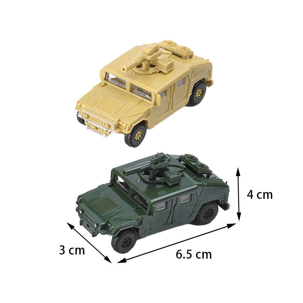 Set of 8 diorama 1:144 assembling kits Playset Hobby