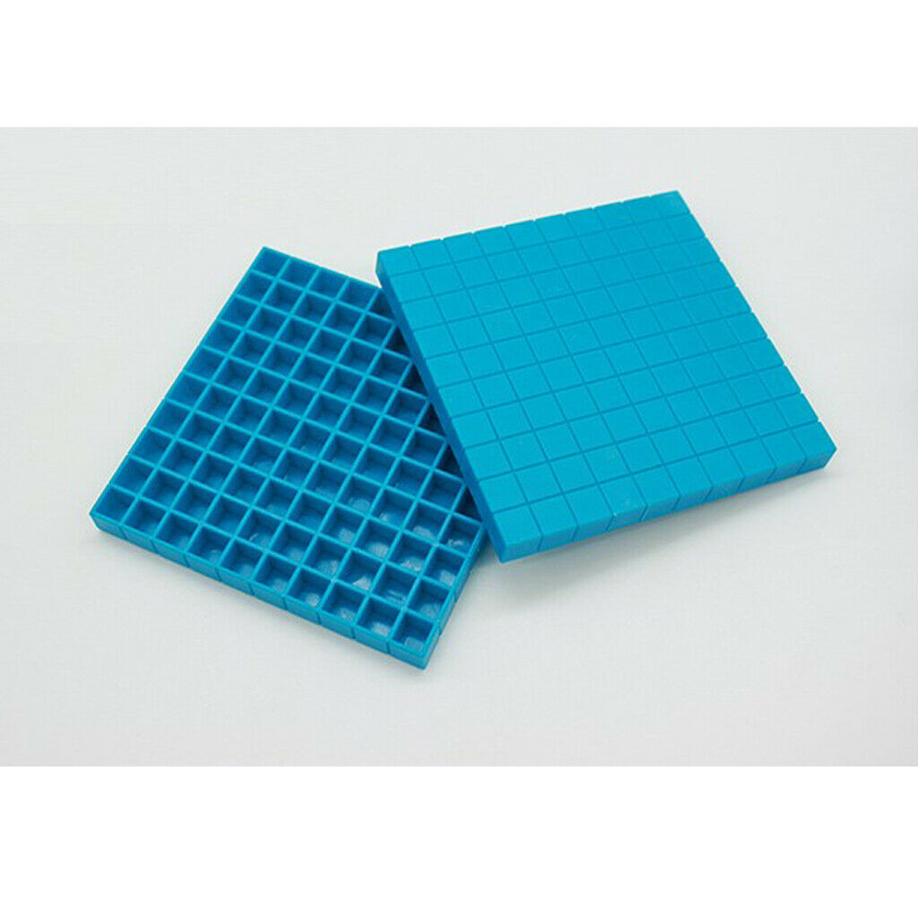 121 Packs Montessori Math Training Cube Learning Educational Toys 10cm