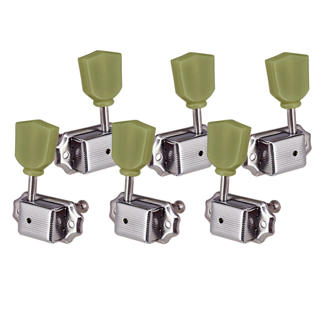 Spare parts acoustic folk guitar tuning pegs machine heads 3R3L