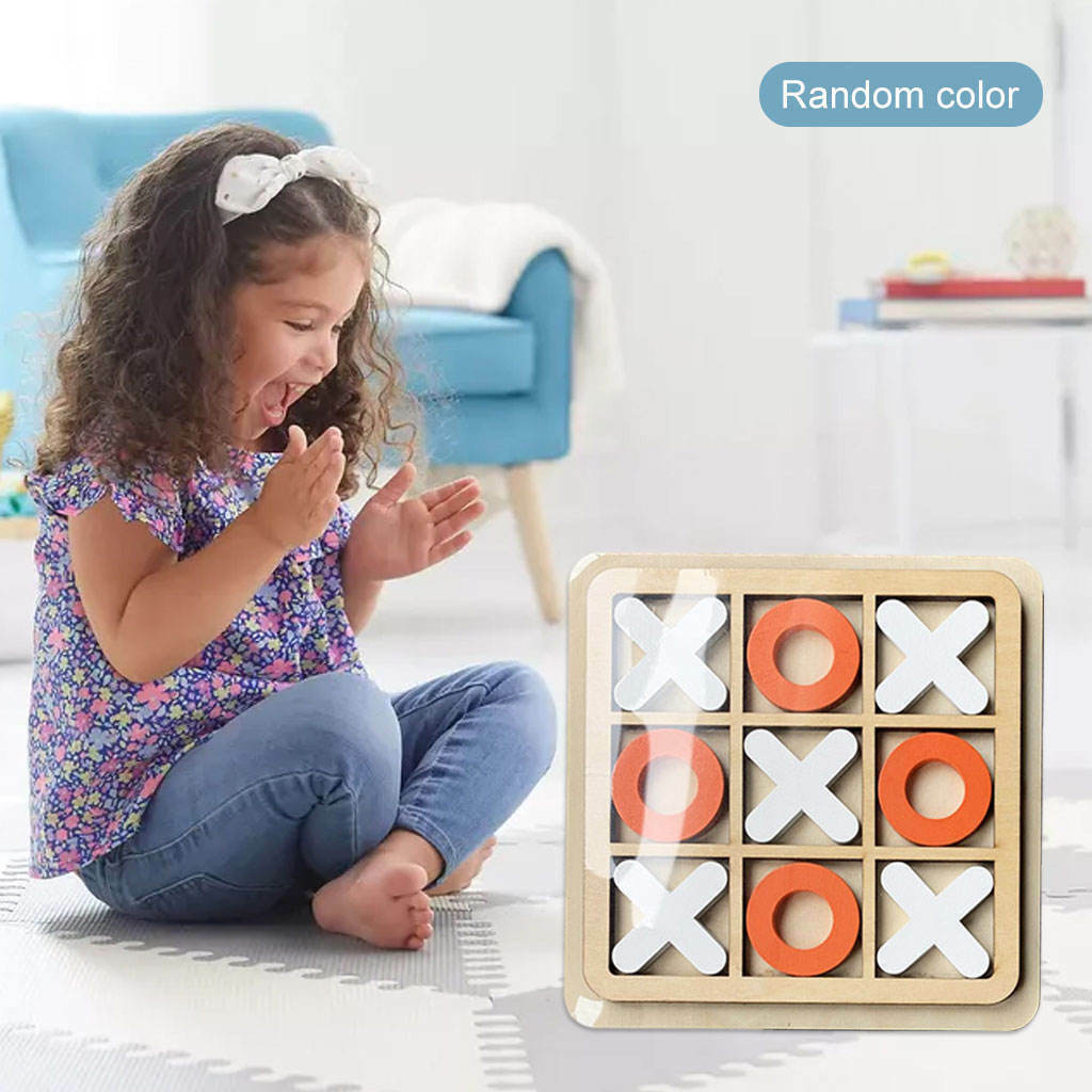 Tic TAC Toe Educational Puzzle Game Board Game Puzzle Toys for