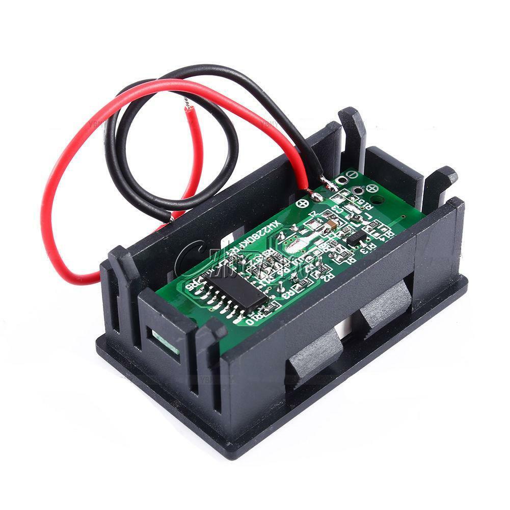 Hot 12V Lead-acid Battery Indicator Capacity Voltage Display LED Tester Meter