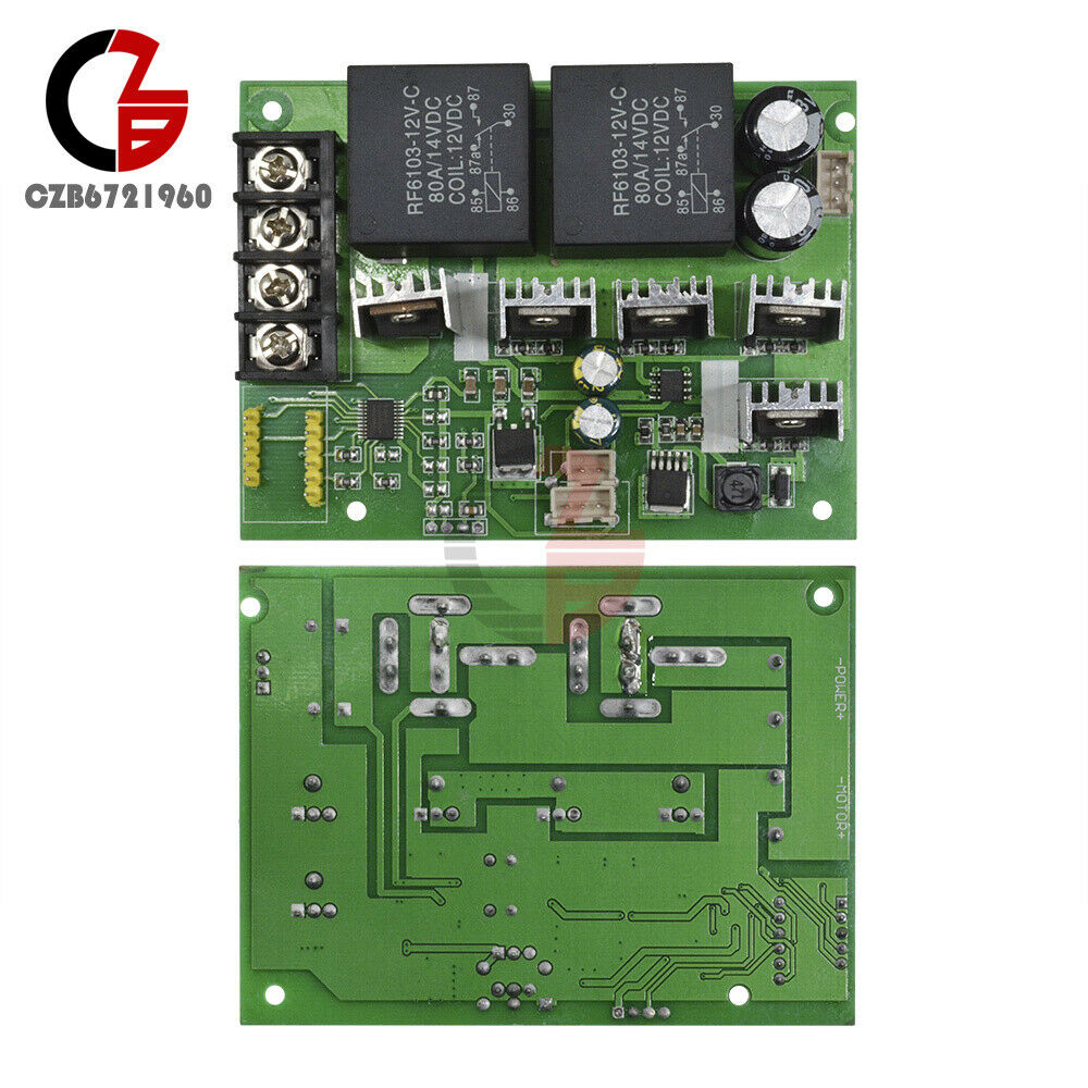 DC10V-55V PWM Speed Regulator Function DC Brush Motor Controller Switch