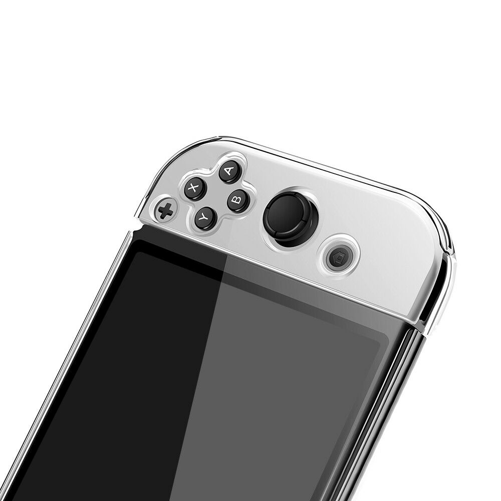 Transparent PC Hard Case Protective Cover Crystal Shell for Nintendo Switch OLED