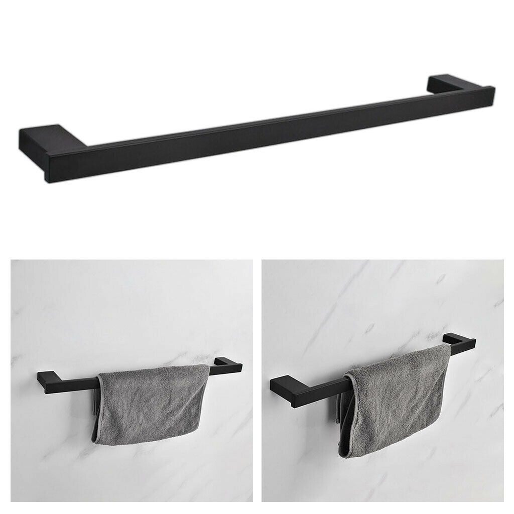 Stainless Steel Bath Towel Rack Holders Towel Rag Modern Universal Storage